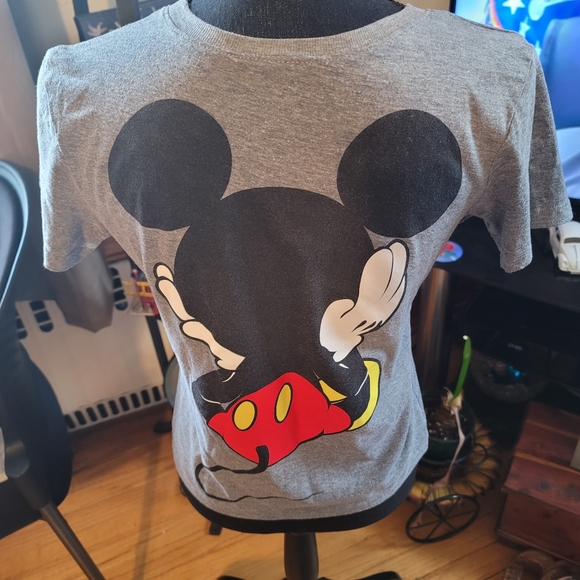 Disney Crop Top Style Top with Mickey Mouse - Picture 4 of 7